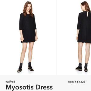 Aritzia Wilfred Myosotis Dress | Size M